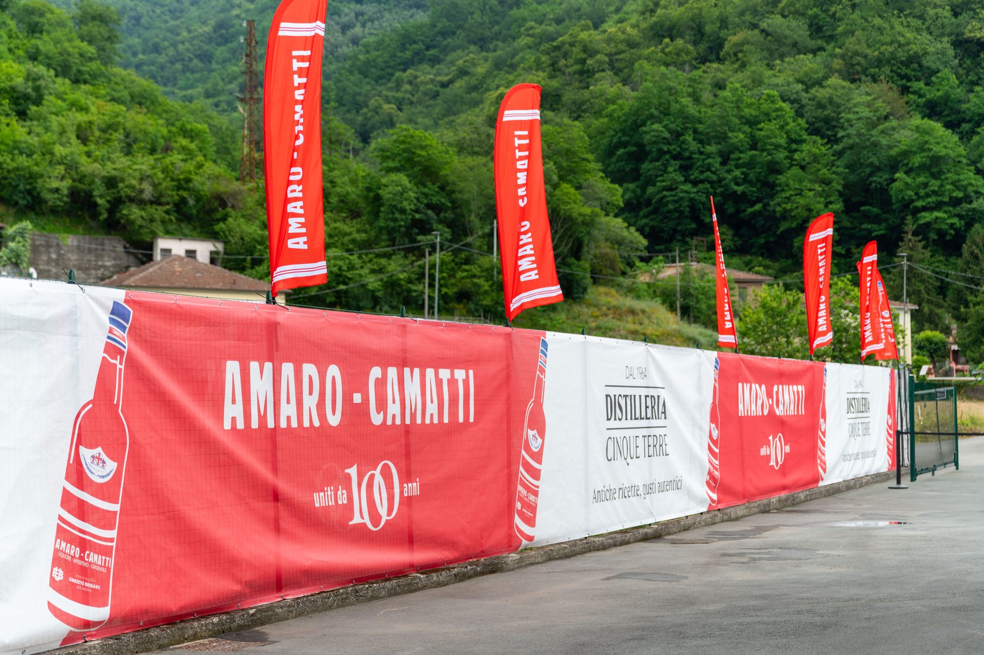 Camatti 100 — Allestimento Esterno