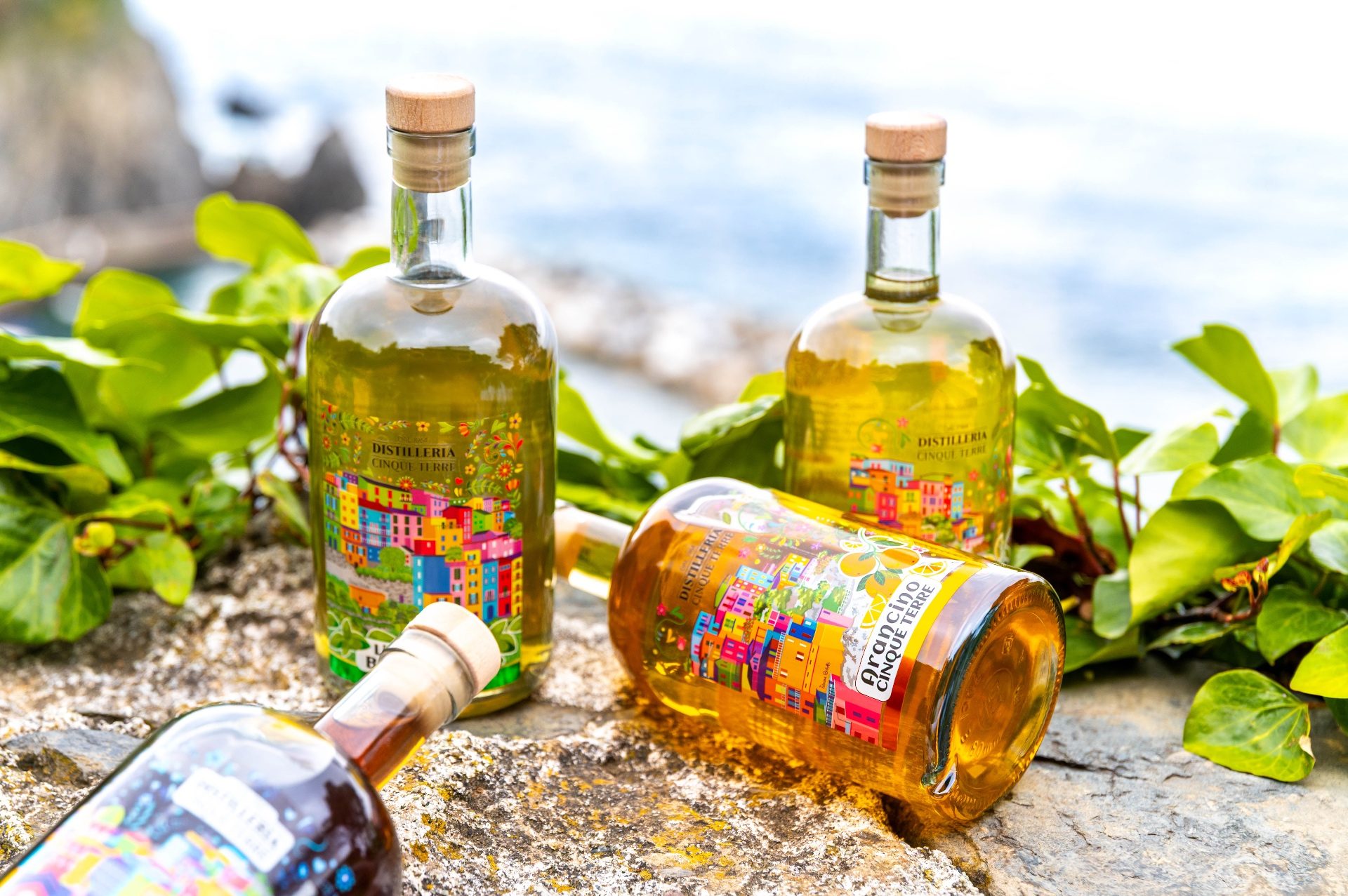 Shooting sul mare delle Cinque Terre