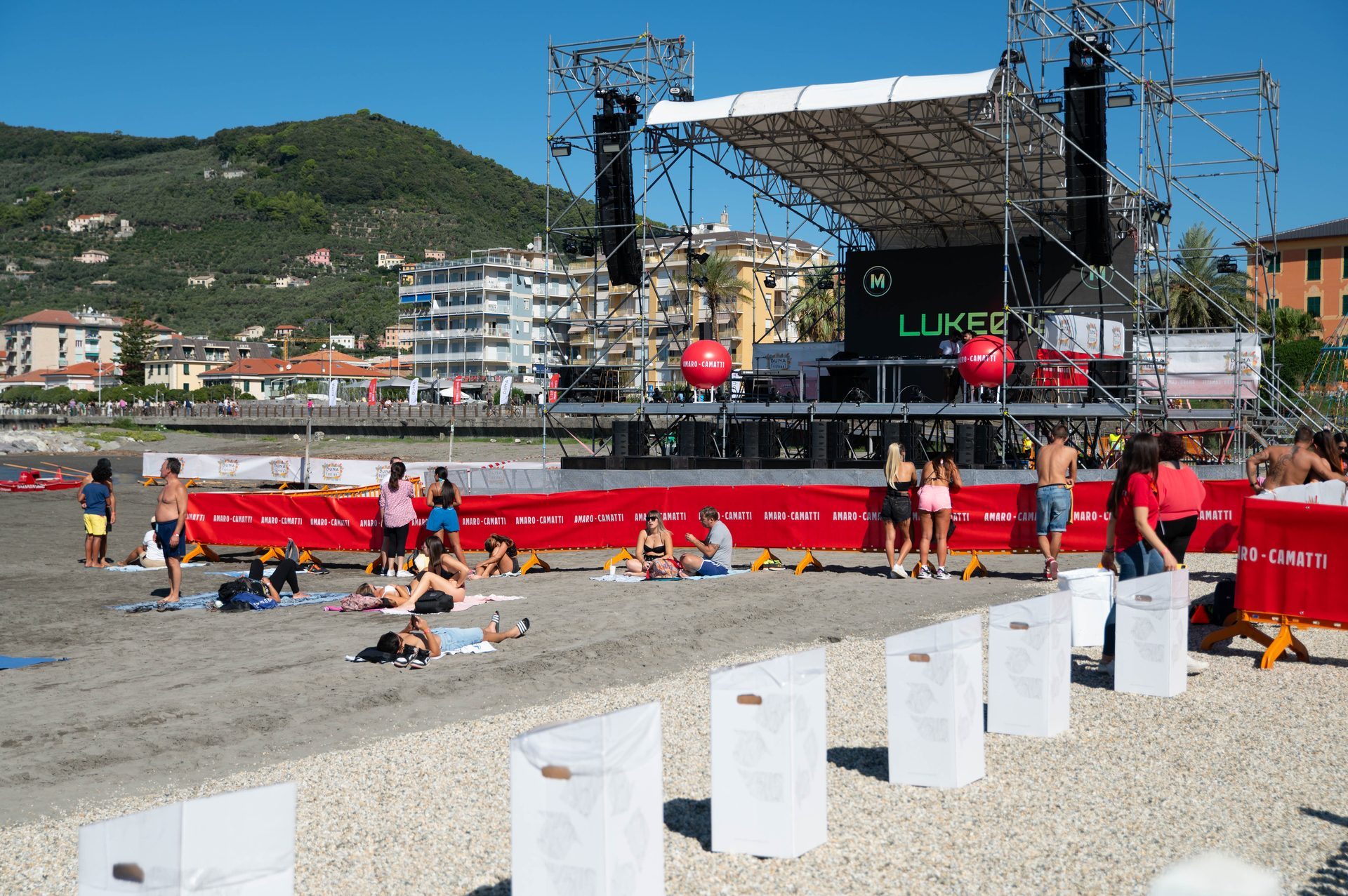 Duna Beach — Palco