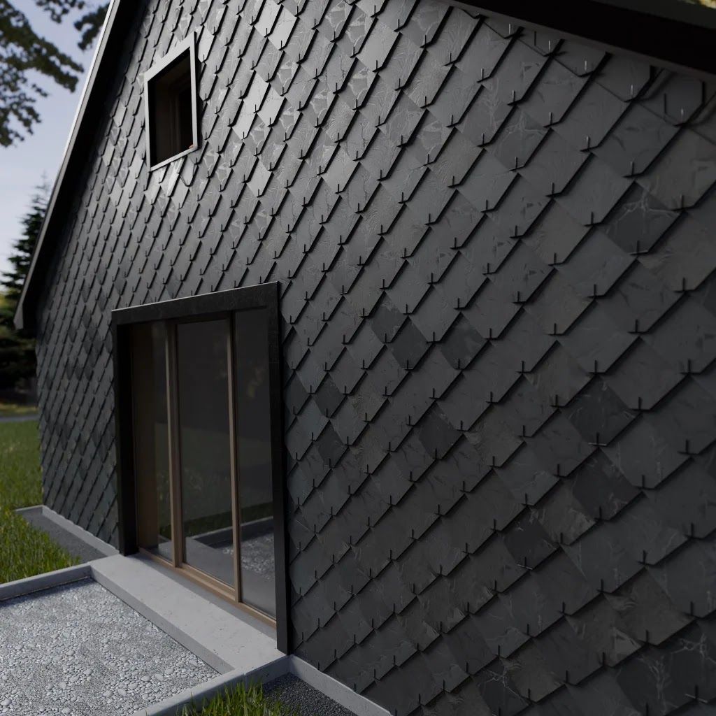 Facciata Ventilata – Ardesia Nera