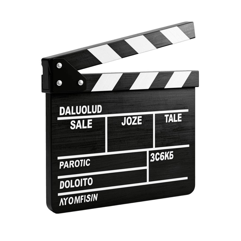 Ciak cinematografico professionale
