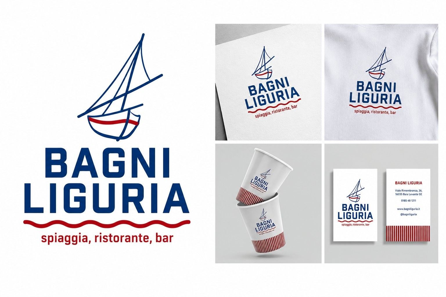 Brand Identity – Bagni Liguria